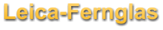 Leica-Fernglas